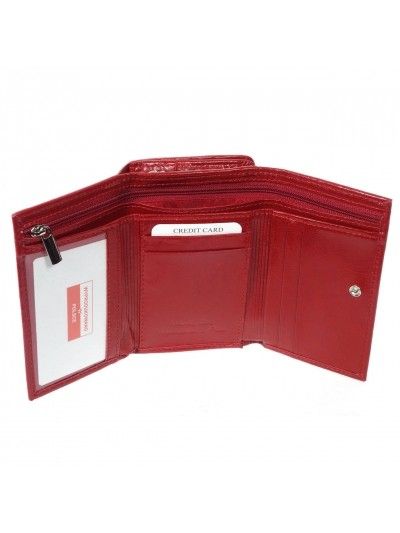 portfel skórzany Giorgio Bassani 062/czerwony